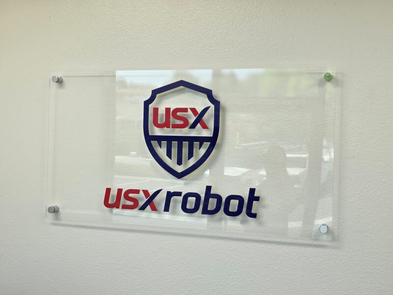 Acrylic with Standoffs